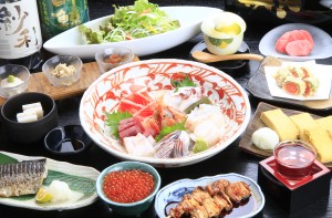 宴会コース ¥5,000 飲み放題2時間付 11品