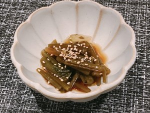 葉わさびのつんつん漬け