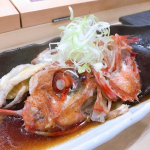 キンキ煮つけ