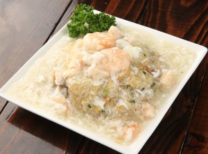 海老あんかけ炒飯