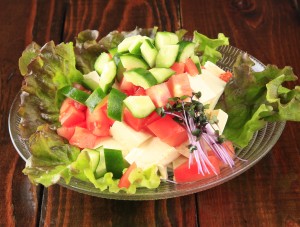 豆腐サラダ