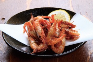 小エビ揚げ